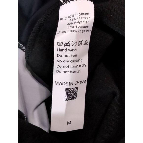 Lafykoly Medium One-Piece Swimsuit With Swim Cap Zippered Monokini Floral Print - Picture 8 of 9